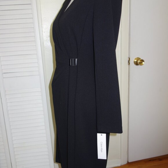 Elon Musk Pin Blazer - Women`s Version Dress - Calvin Klein- size 6 - NEW - Picture 7 of 16